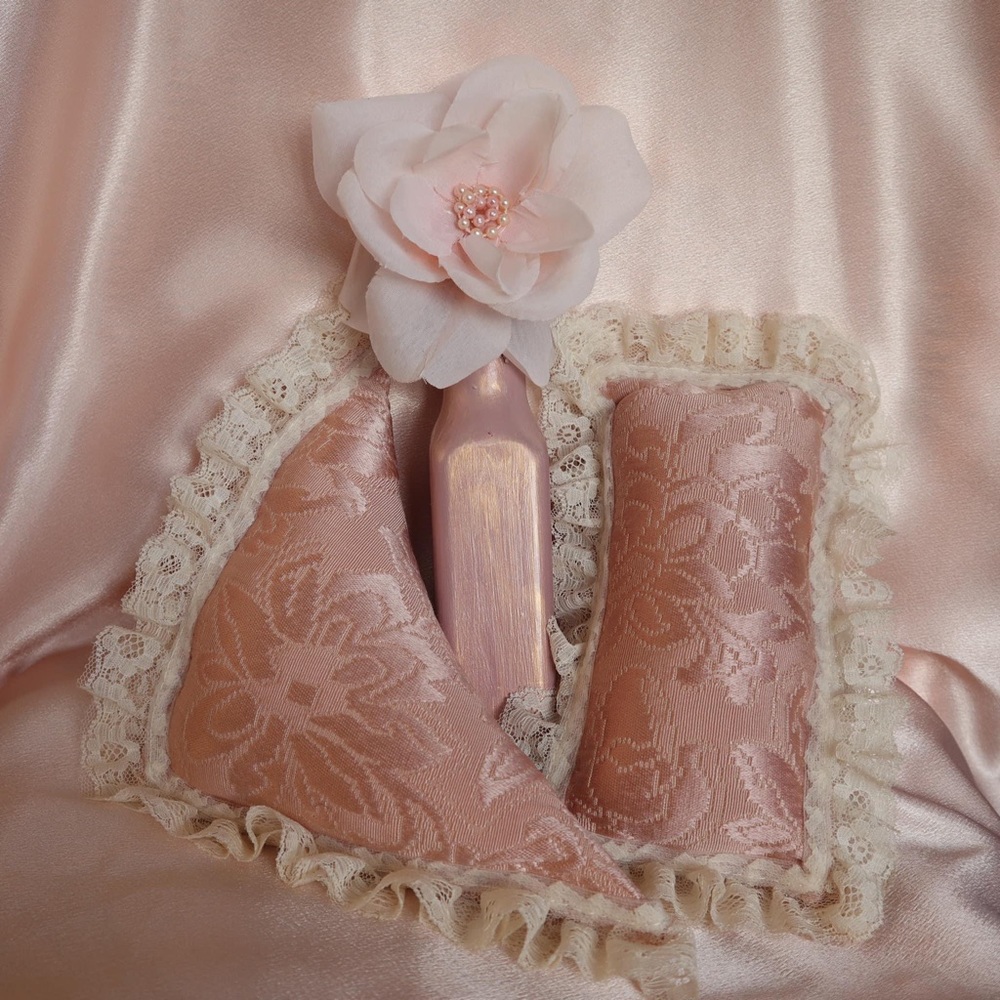 Hand Crafted Enchantment Glass Bottles&Scented Pillows Set - Picture 3 of 11
